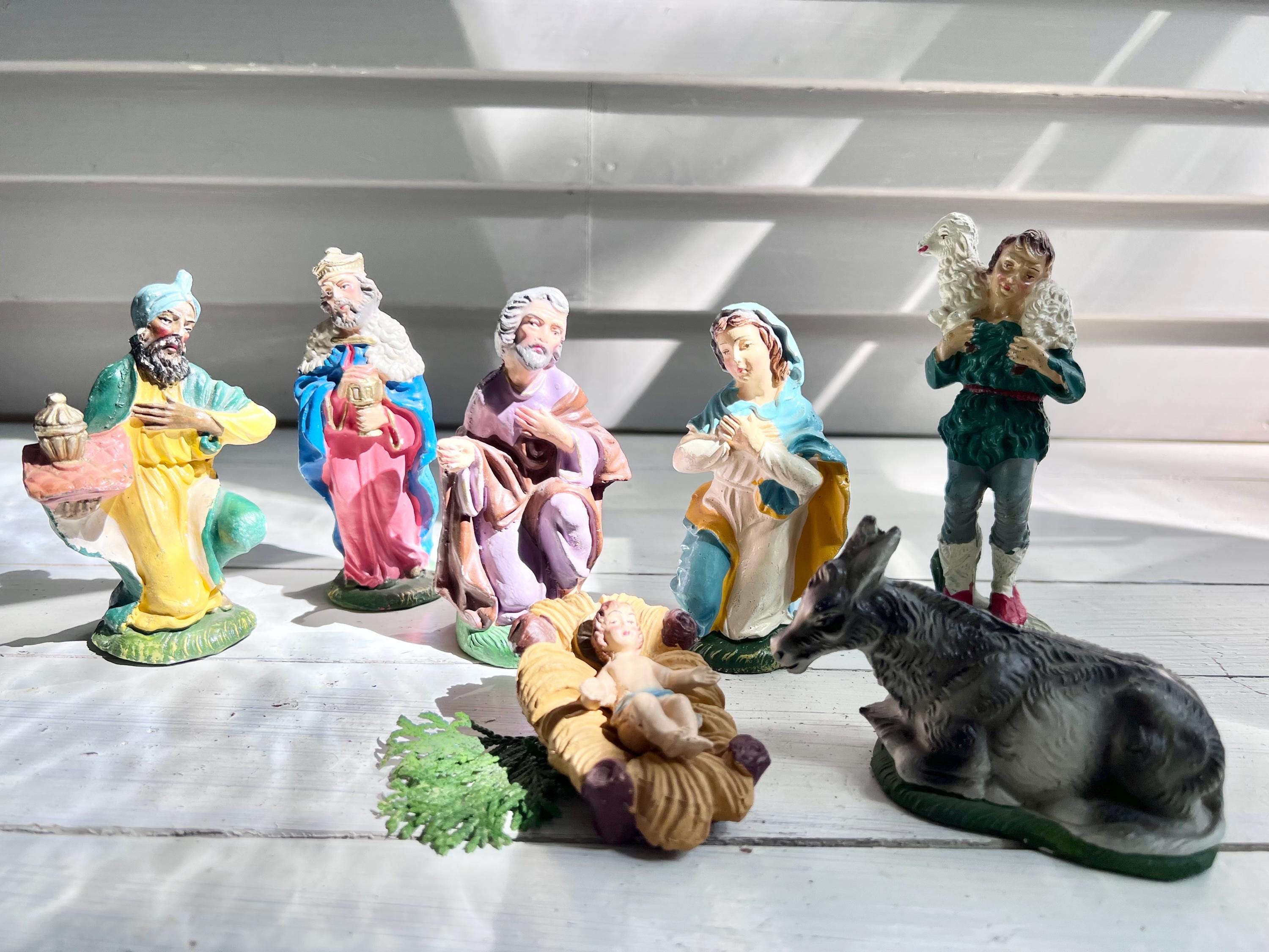 1940s Nativity Set - Etsy