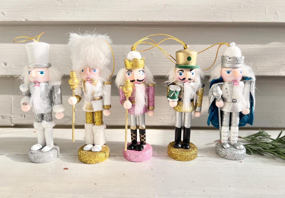 Retro Inspired Nutcracker 5 Piece Set - Etsy