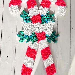 Retro Popcorn Candycanes