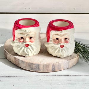 1950er Jahre Made in Japan Inarco Santas Zweierset