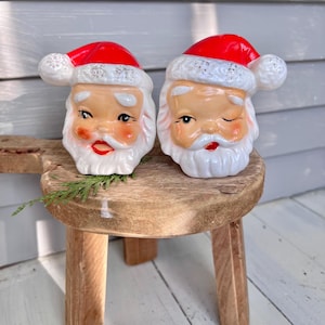 1950’s Made in Japan  Mid-Century Santas