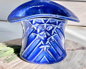 希少なミッドセンチュリー1950年代のアメリカ製マッコイ陶器の花瓶