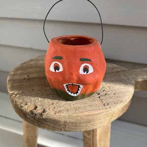 Handcrafted Halloween Jack-o-lantern