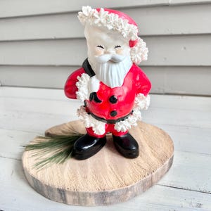 1950’s Midcentury Spaghetti Napco Santa