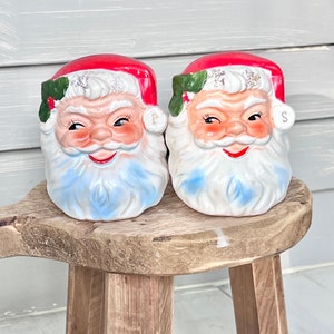 Rare Rene D Lyon Mid-Century Santas