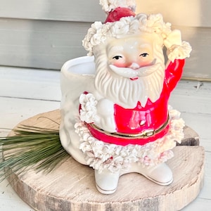 1950’s Midcentury Spaghetti Napco Santa