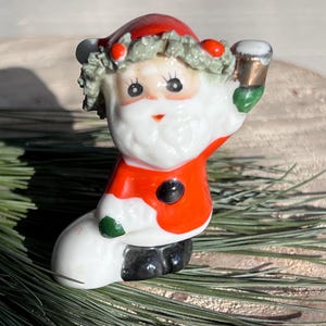 Napco Spaghetti Santa Figurine