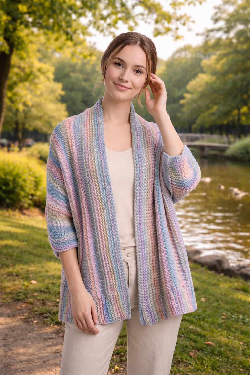 Asymmetric Cardigan - Etsy