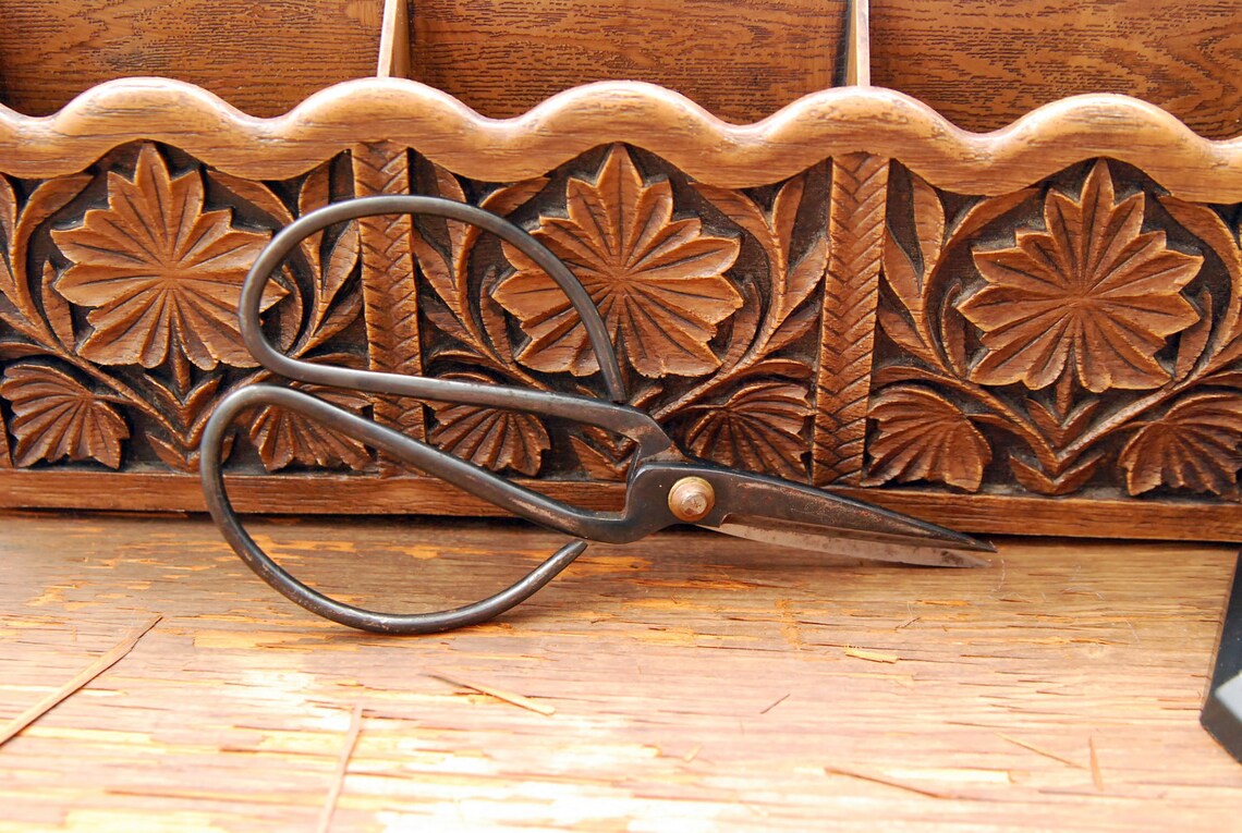 1 Pair Antique Japanese Pruning Shears Etsy