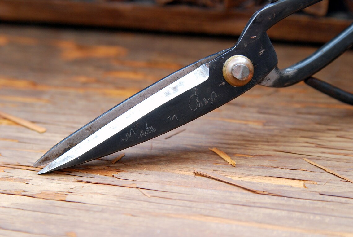 1 Pair Antique Japanese Pruning Shears Etsy