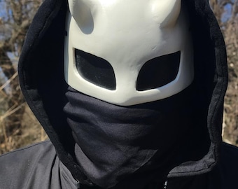 Handmade short horn  facemasks