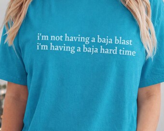 Handwritten Shirt | Baja Hard Time Statement Tee
