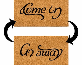 Come In - Go Away doormat
