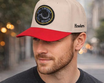 Red Rising Howlers Embroidered Baseball Cap, SciFi Bookish Streetwear