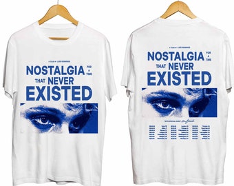Luke Hemmings - Nostalagia For a Time That Never Existed 2024 Tour Shirt, Luke Hemmings Fan Shirt, Luke Hemmings 2024 Concert Shirt
