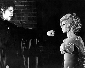 Official Zandor Vorkov Dracula Hypnotizes Judith 8 x10 print Signed by Zandor