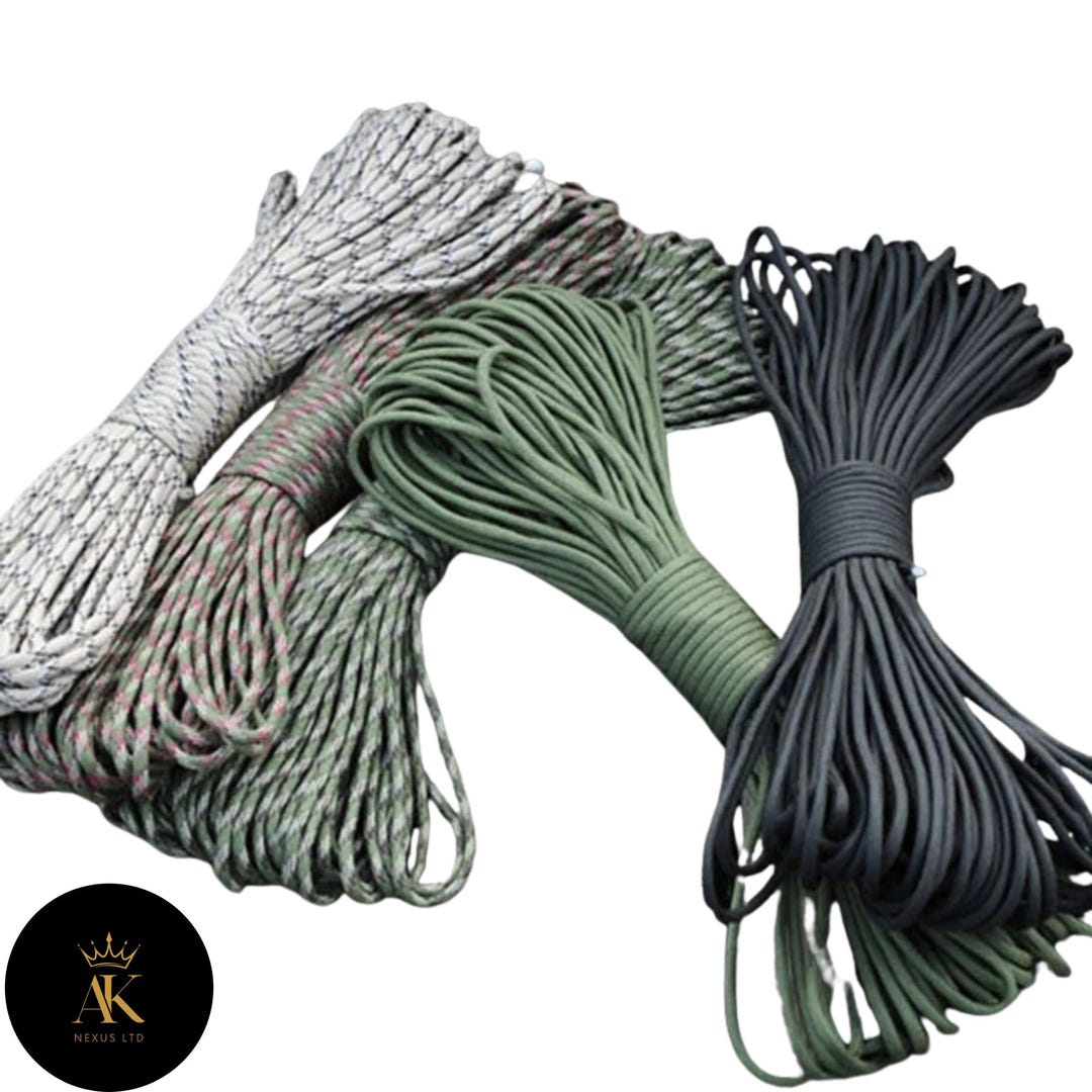 4mm Paracord Rope 7 Strand Cord for DIY Bracelet Making Camping Outdoor ...