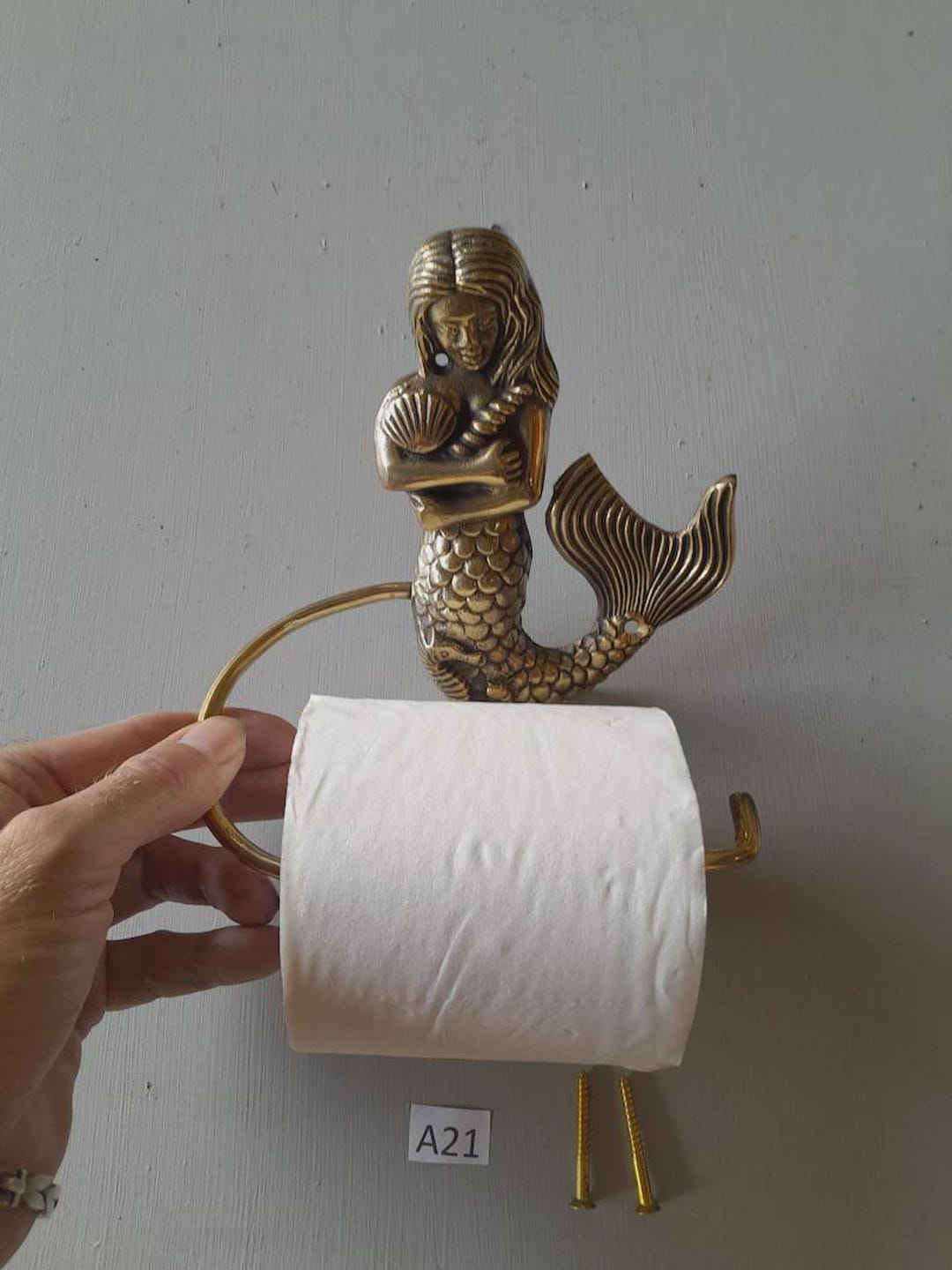 Mermaid Toilet Paper Holdernull