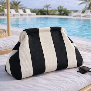 Beach Cosmetic Bag, Summer Clutch, Travel Organizer, Vacation Bag for Women, Mother Day Gift