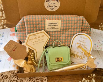 Personalized Cozy Care Package Gift Box for Her, Mom, Friend, Bridesmaid, Pinterest Gifting