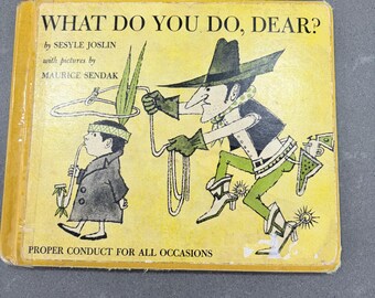 Edición de 1961 de la Biblioteca Sesyle Joslin: ¿Qué haces, querido Maurice Sendak?