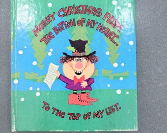 Libro de la colección Vintage Sunbeam Library: Feliz Navidad desde el fondo de mi corazón.