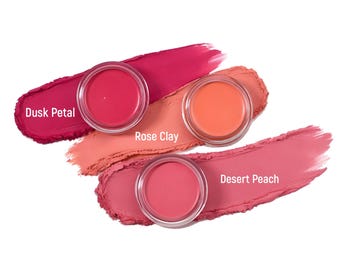 Matte Cream Lip & Cheek Tint - Samtige Textur, Baubare Farbe, langlebige Farbe - Blush