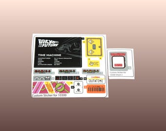 Kit de remplacement d'autocollants personnalisés 10300 - Kit de remplacement d'autocollants compatible avec 10300