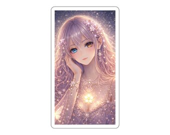 Chica estrella estilo anime, estética fantástica