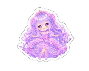 Hydrangea Princess - Butterfly Dream Sticker