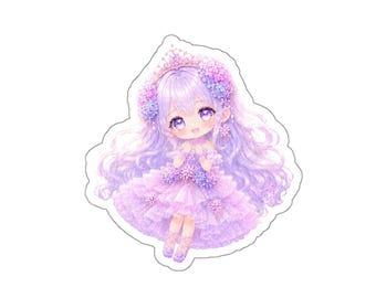 Hydrangea Princess Sticker