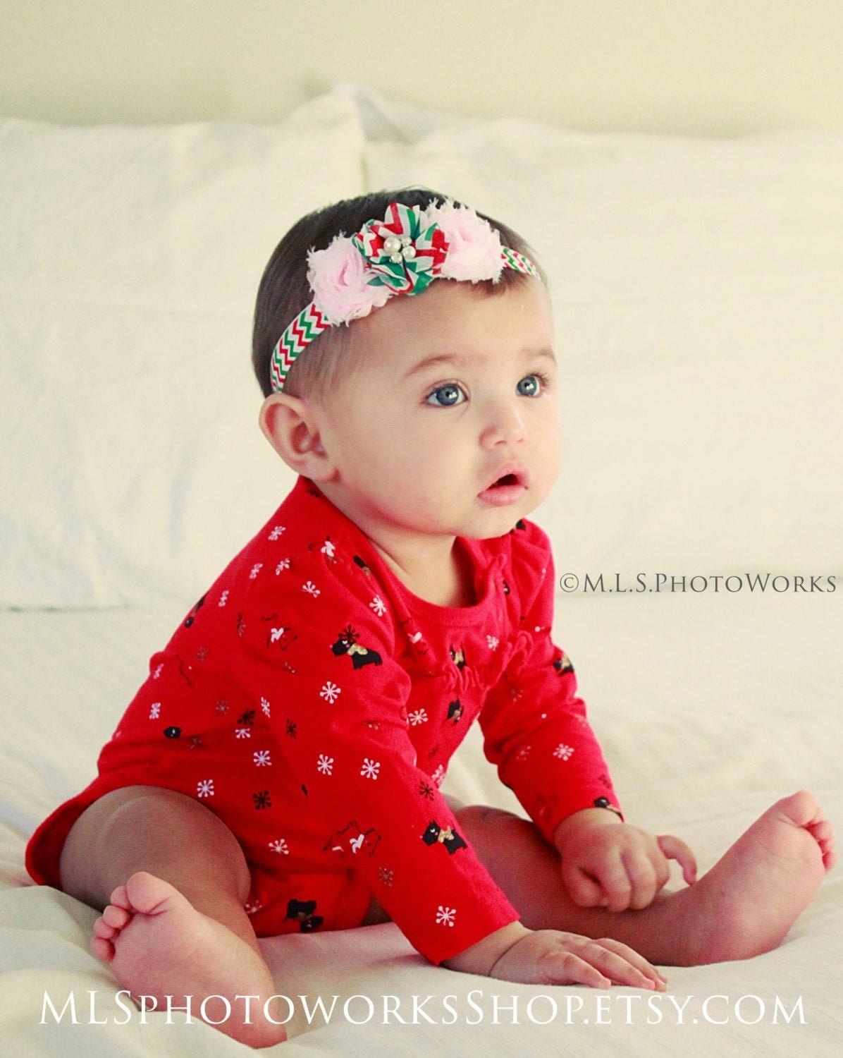 FULL HEADBAND- RED OM FULL HEADBAND- RED OM