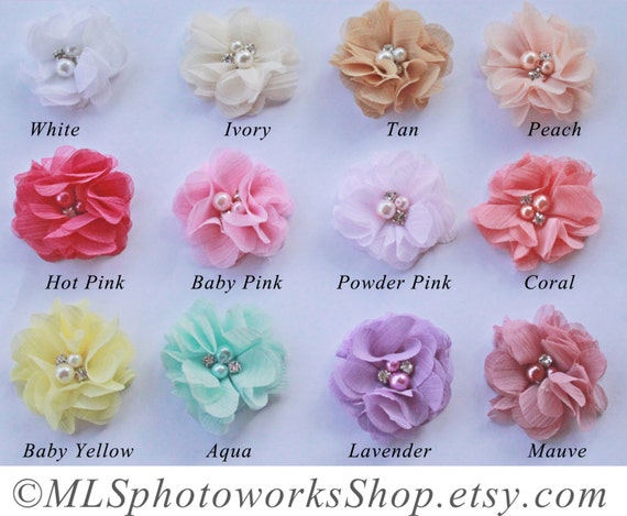 Babyhug Free Size Headbands With Flower Applique Pack of 3 - Yellow Pink & Purple