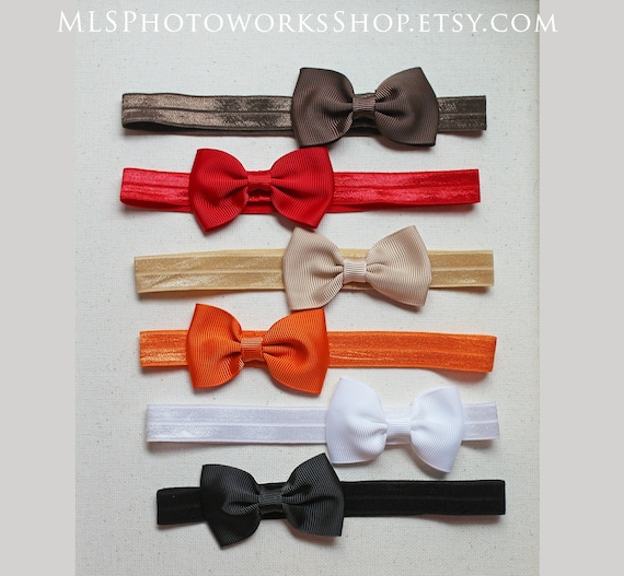 Thanksgiving & Christmas Baby Bows - Autumn, Winter  display picture 1