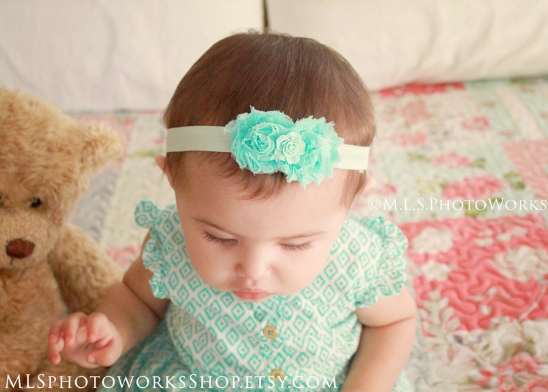 rose headband for baby girl