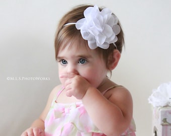 Classic Flower Headband for Babies, Toddlers & Girls