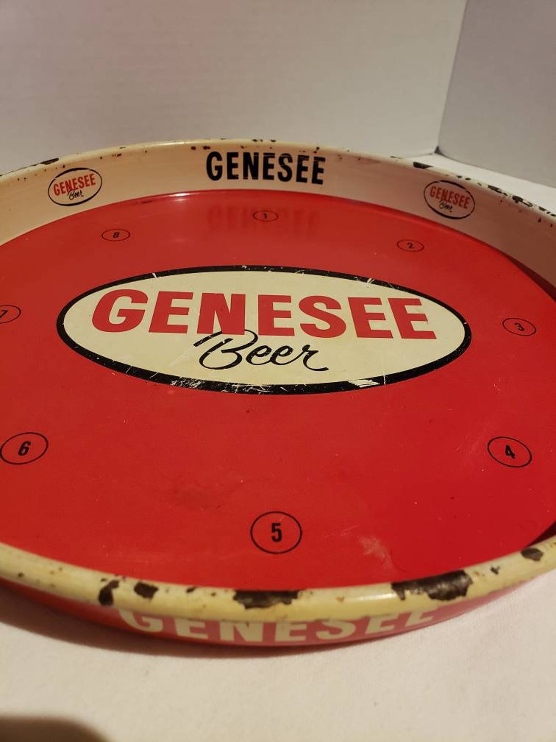 Fabulous Vintage Genesee Beer Tray Etsy