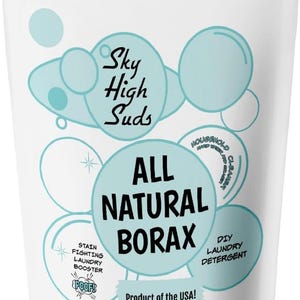 Poudre de borax, 2 livres, nettoyant naturel, booster de lessive, nettoyant ménager écologique multiusage