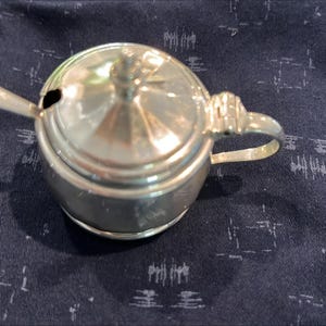 Ein englisches Salz aus Sterlingsilber