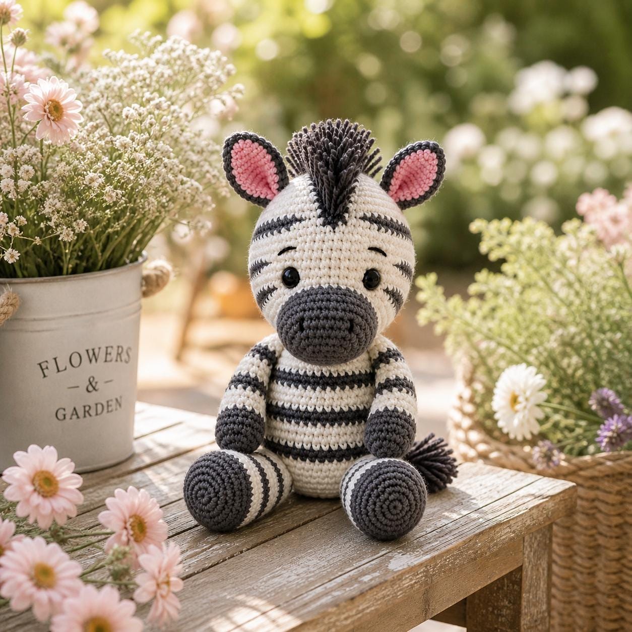 30 Zebra Crochet Patterns for Amigurumi, Blankets, Nursery Decor, and Handmade Gifts 26 Zebra Crochet Pattern PDF, Safari Animal Plushie