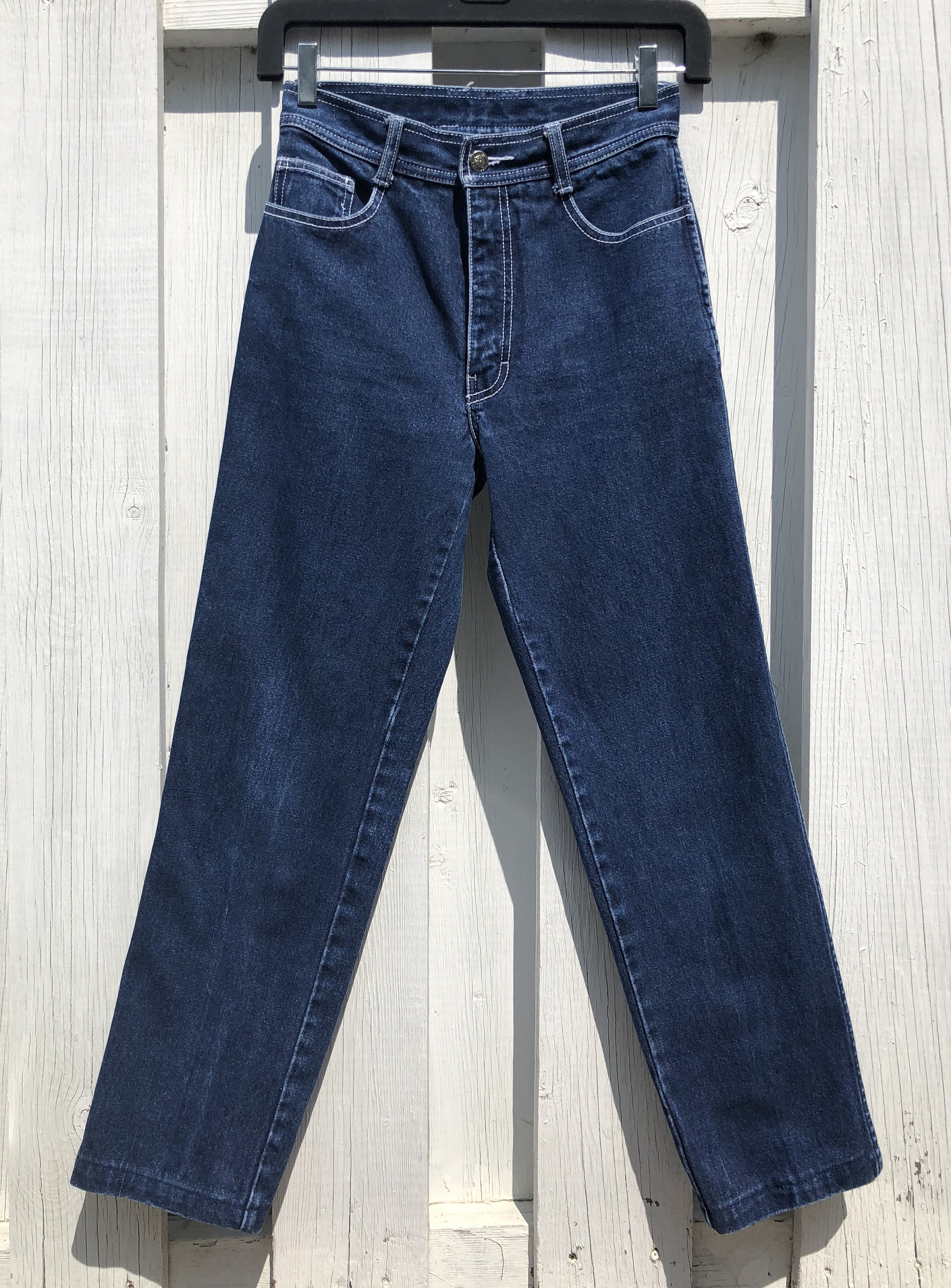 vintage jordache jeans dark denim horse embroidered Etsy