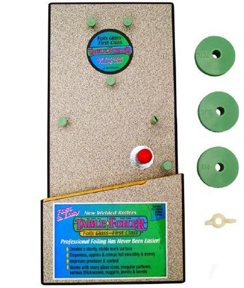 Table Foiler: Portable Glass Foiling Tool for Stronger Solder Joints - Etsy