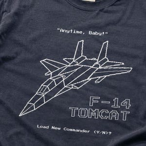 F-14 Tomcat Shirt, Fighter Jet T-Shirt, Military Aviation Tee, Pilot Gift, Navy Fighter Graphic