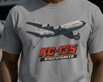 KC-135 Stratotanker Anime-tröja, flygvapnets tankvagnströja, militär flyggåva, pilotgrafiktröja