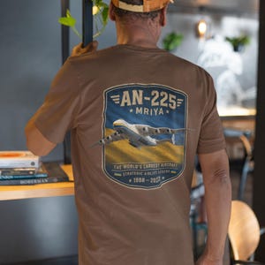 AN-225 Mriya Shirt, Airlift Legend Tee, Aviation Lover Gift image 4