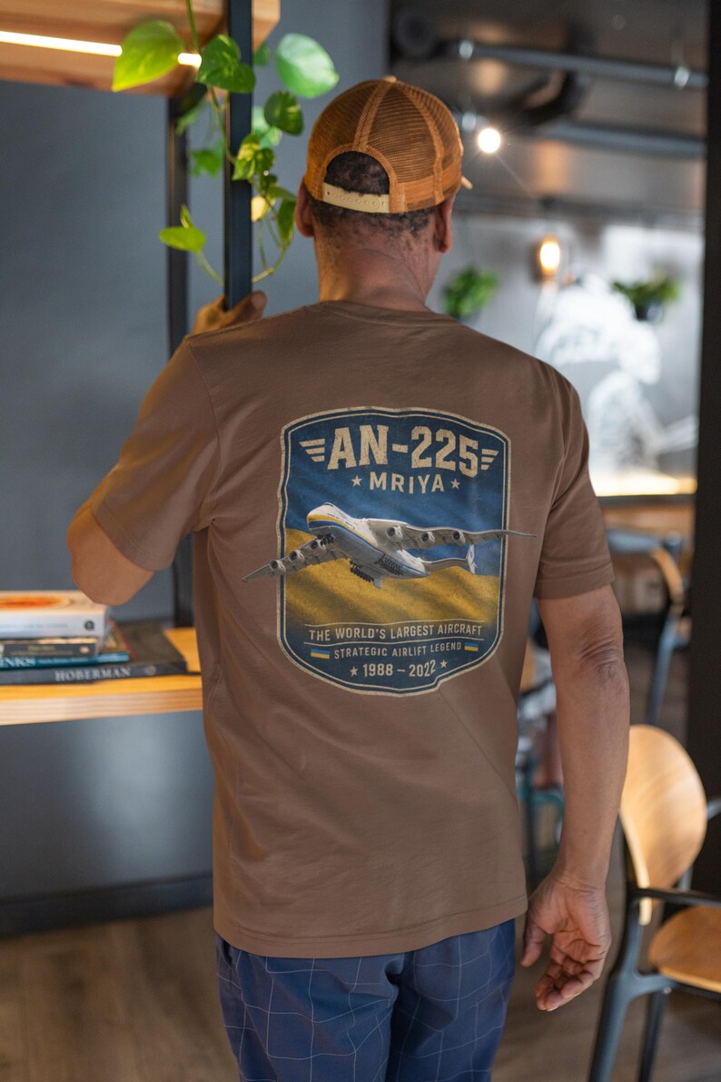 AN-225 Mriya Shirt, Airlift Legend Tee, Aviation Lover Gift image 4