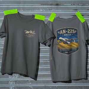 AN-225 Mriya Shirt, Airlift Legend Tee, Aviation Lover Gift image 3