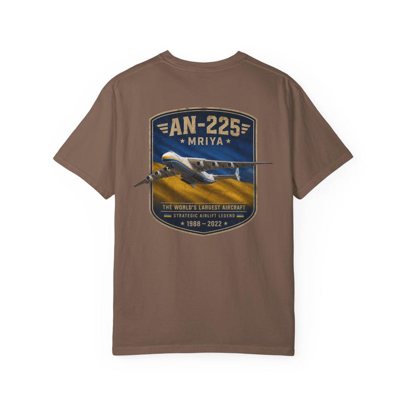 AN-225 Mriya Shirt, Airlift Legend Tee, Aviation Lover Gift image 9