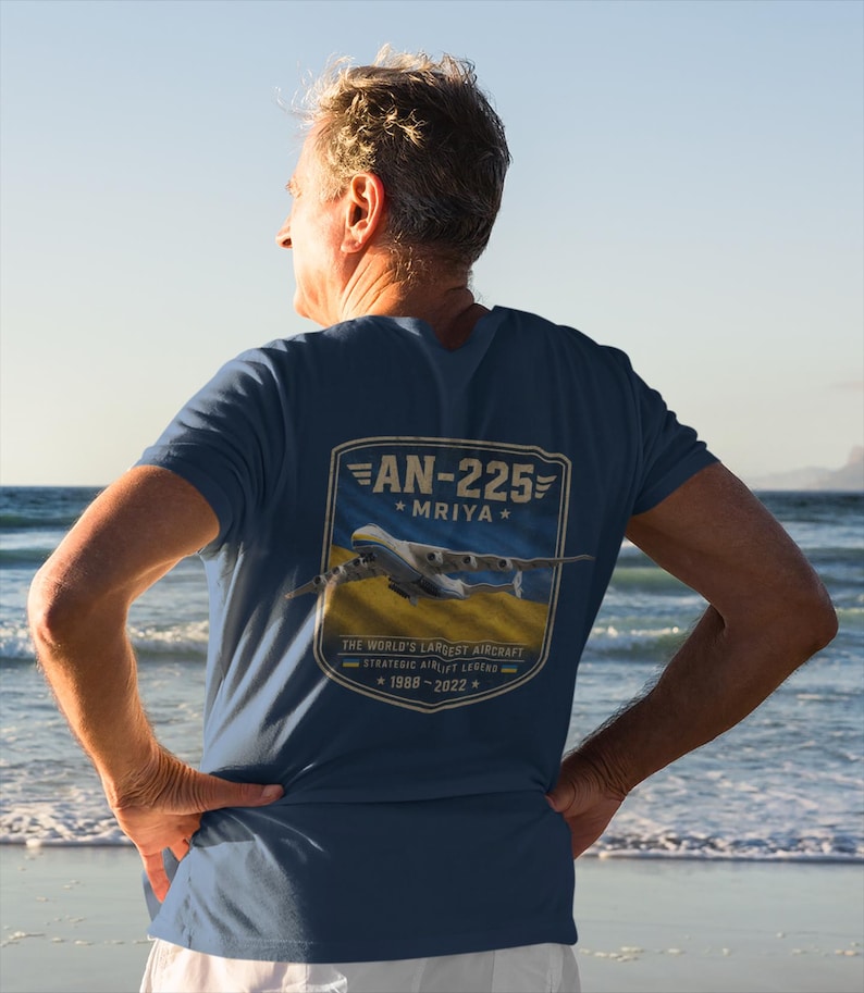 AN-225 Mriya Shirt, Airlift Legend Tee, Aviation Lover Gift image 5