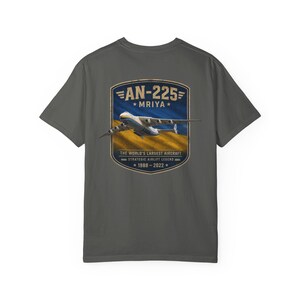 AN-225 Mriya Shirt, Airlift Legend Tee, Aviation Lover Gift image 11